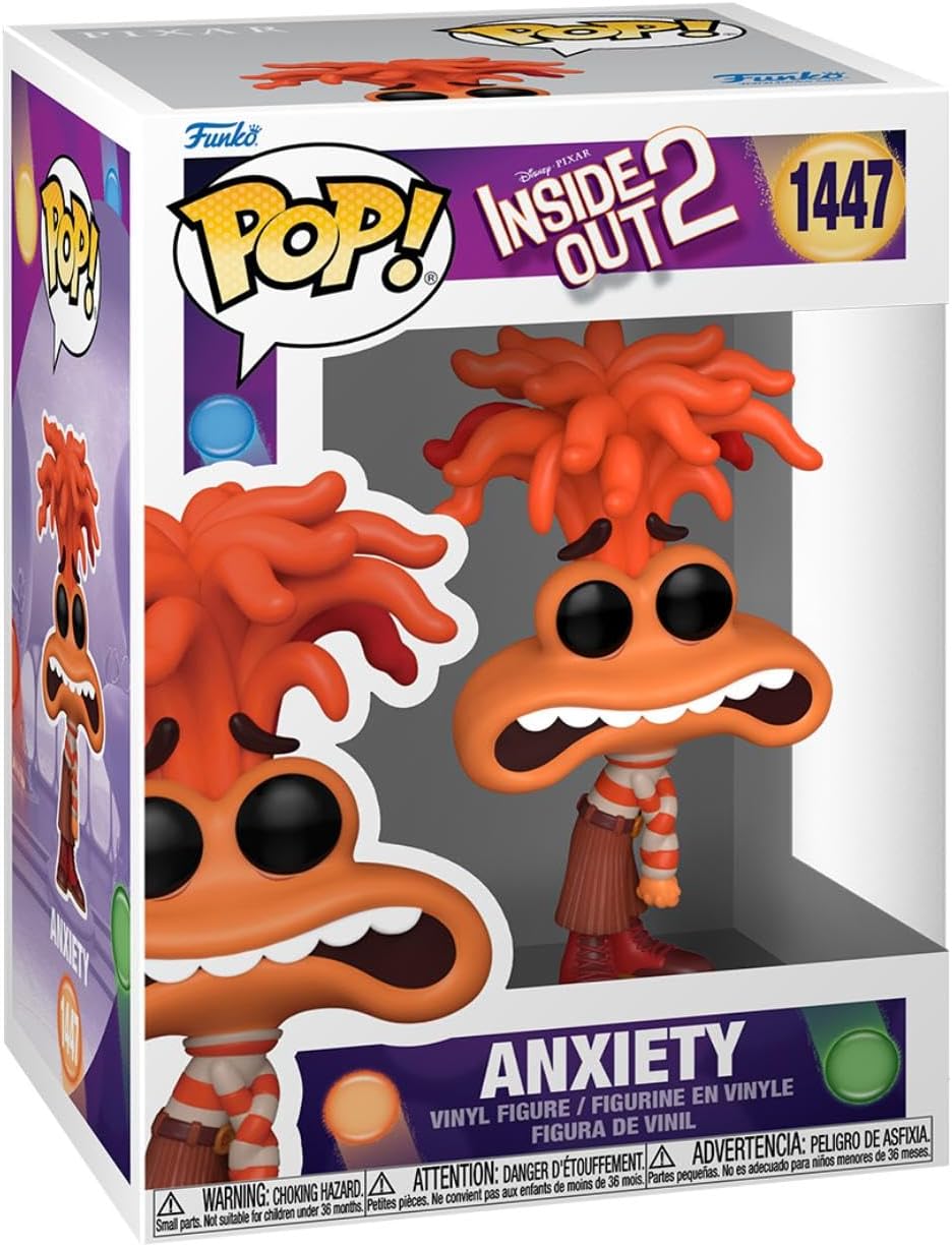 Funko POP Disney: Divertida Mente 2 - Ansiedade #1447