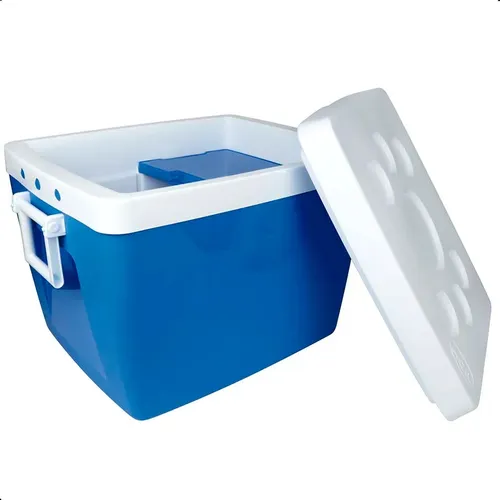 Caixa Térmica 75 Litros Azul Porta Bebidas 110 Latinhas Mor Azul
