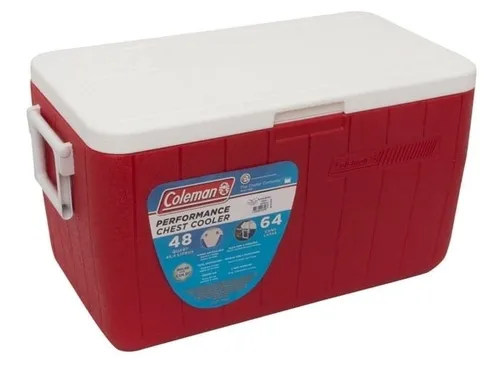 Caixa Térmica 45,4 Litros coleman adventure 63 Latas Parede Dupla Coleman