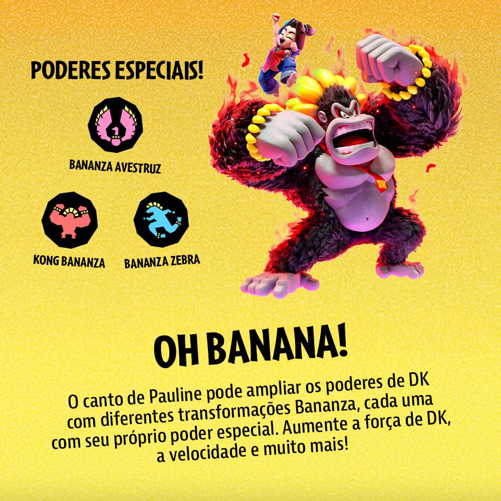 Jogo Donkey Kong Bananza, Nintendo Switch 2