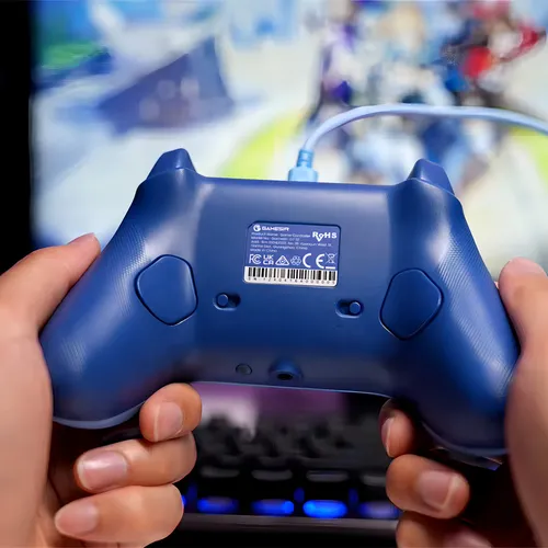 Controle Gamesir G7 Se Com Fio Para Xbox One Series S X Pc Hall Effect Botões Mecânicos Cor Azul