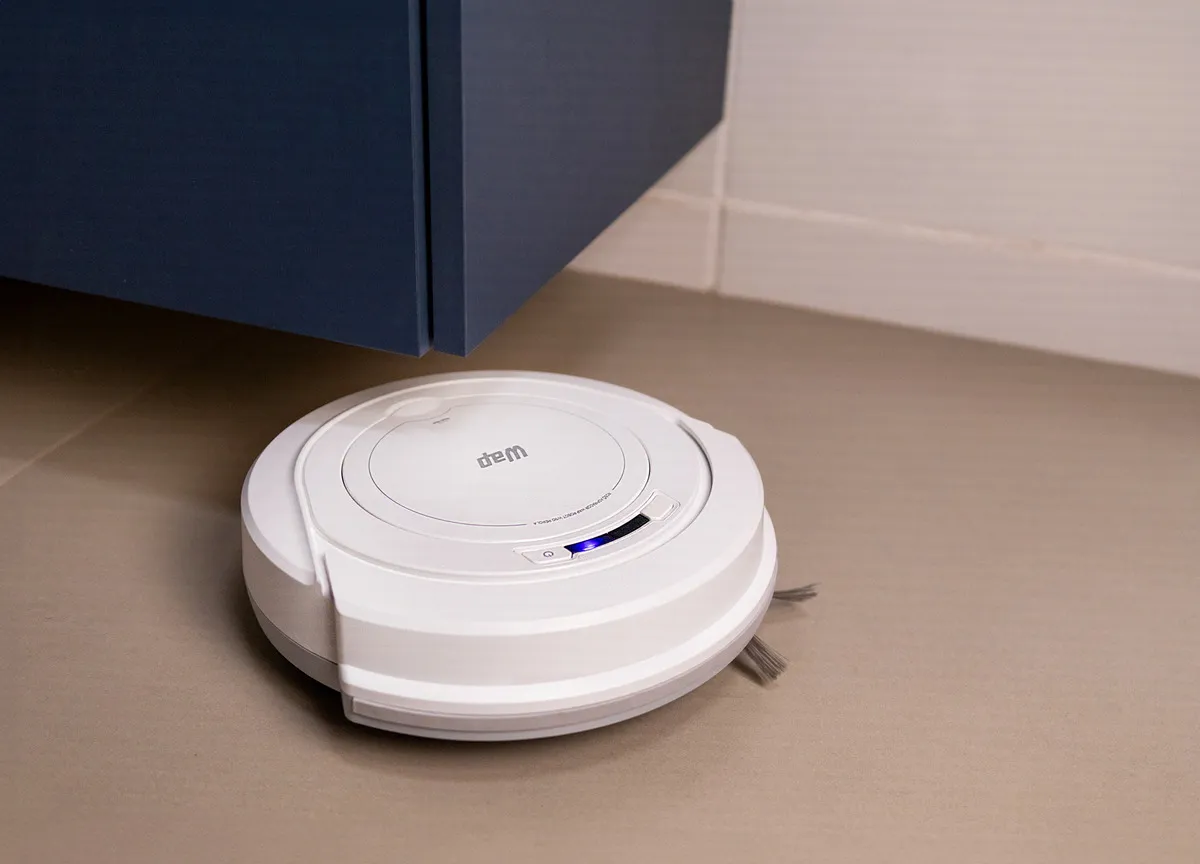 Robô aspirador Robot W90 varre aspira e passa pano 30w Wap